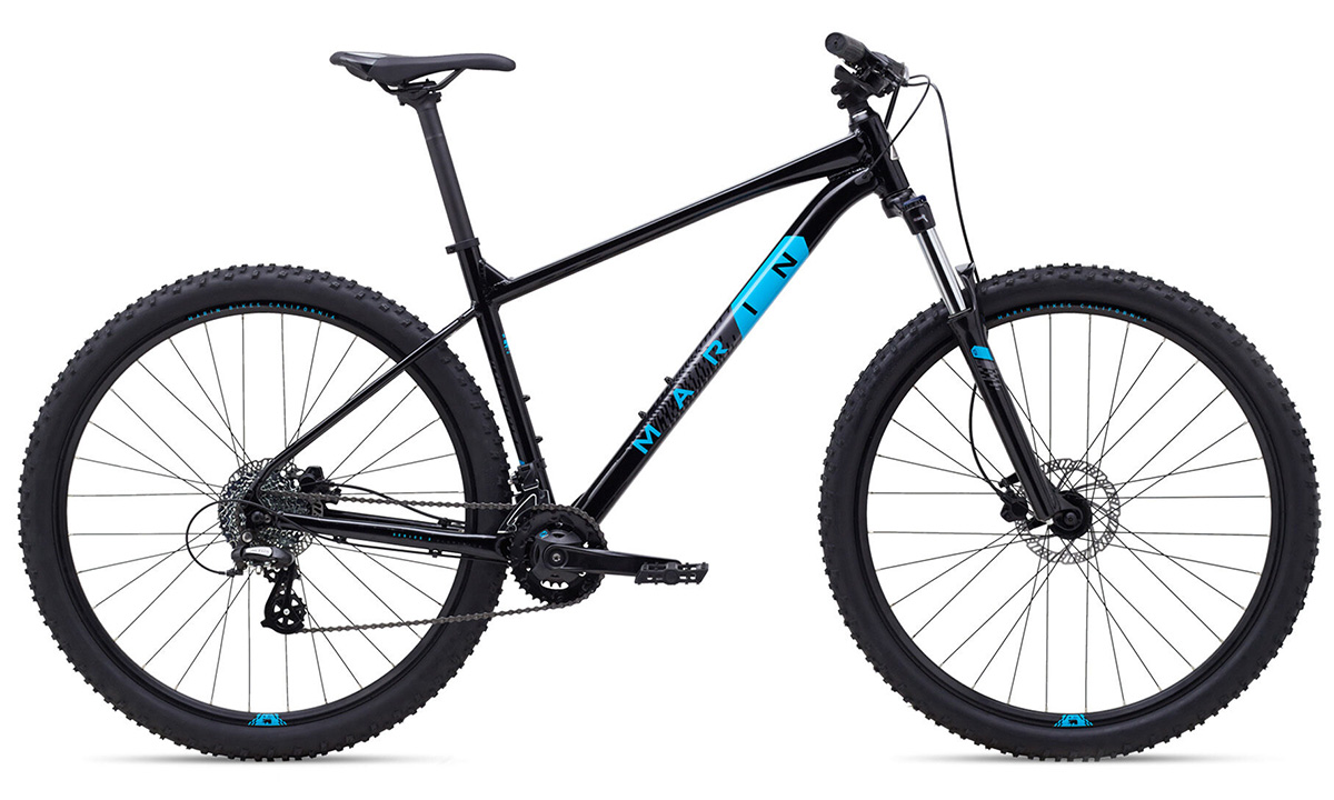 Фотография Велосипед Marin BOBCAT TRAIL 3 29" 2020, размер L, Черно-синий